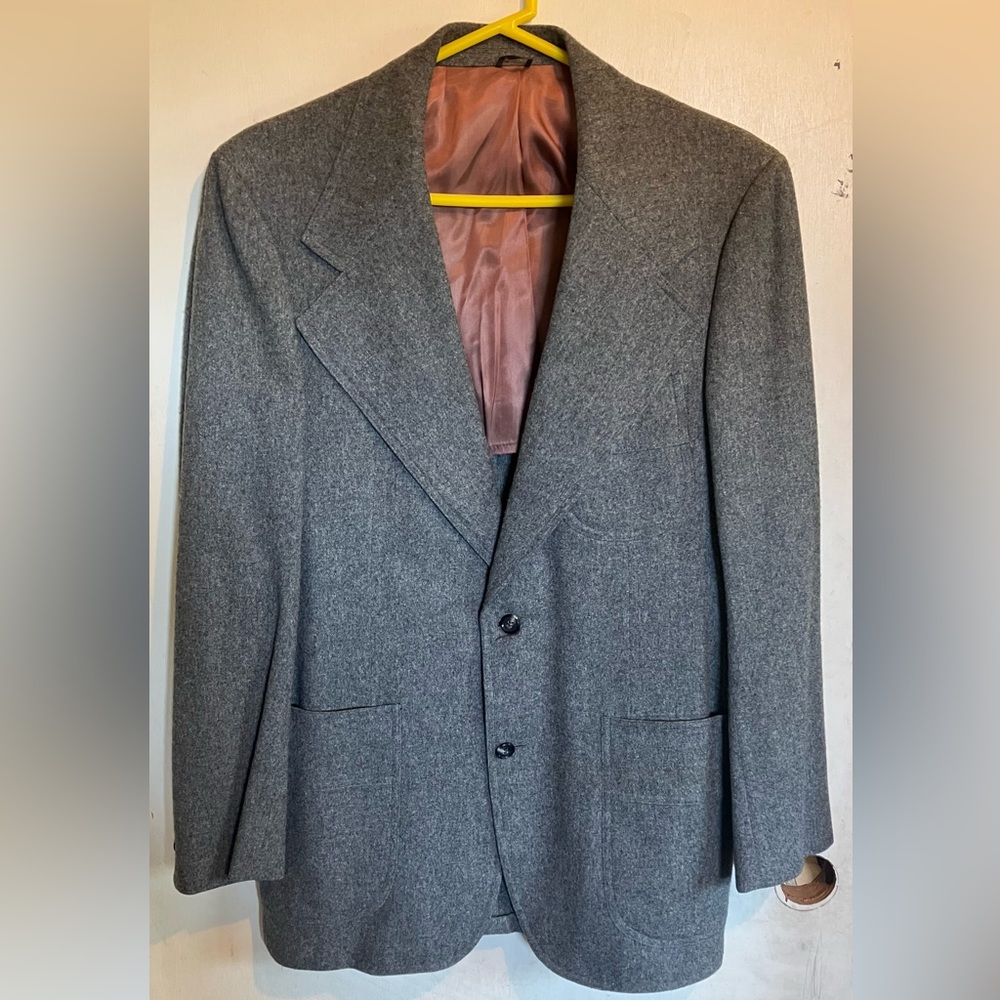 Classic Wool Suit Poly Bundle With Matching Dress Pants